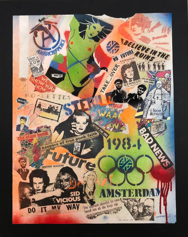 Hugo Kaagman - Punk collage 1979